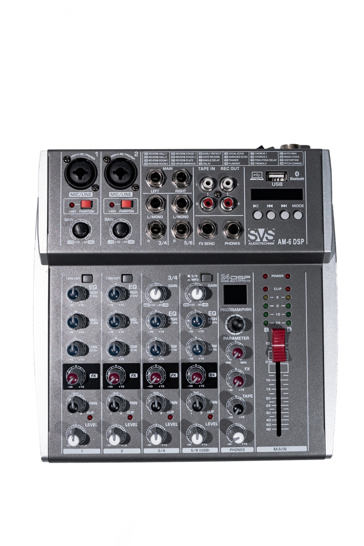 SVS Audiotechnik mixers AM-6 DSP Микшерный пульт аналоговый, 6-канальный SVS Audiotechnik mixers в Мордовии