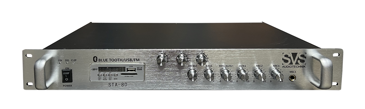 SVS Audiotechnik STA-80 Микшер-усилитель для систем Public Address в Мордовии